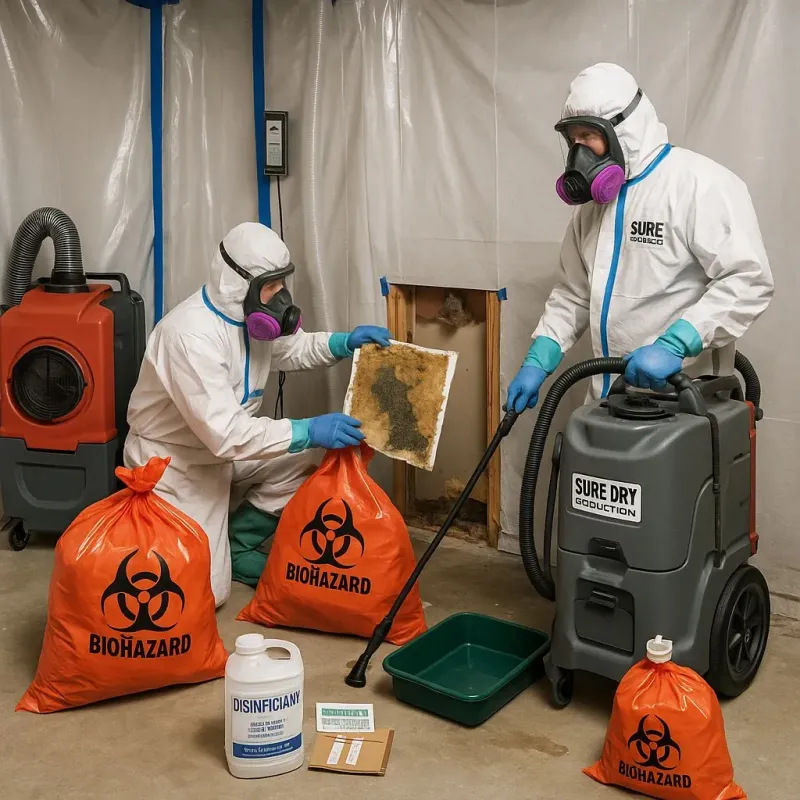 Contaminated Water Handling Protocols process in Good Hope, CA